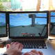 Illustration for article titled Multi-Screen Gaming On A Laptop? Crazy, But Sure, Lets Roll With It
